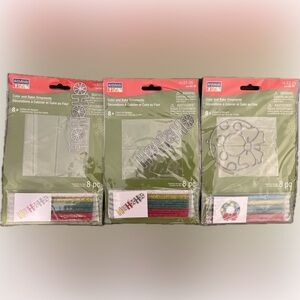 Artminds Color Bake Ornaments HoHoHo Wreath Christmas Holiday Craft Art  (3)